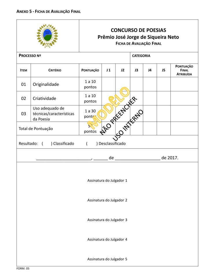 Concurso do poesias, anexo 5