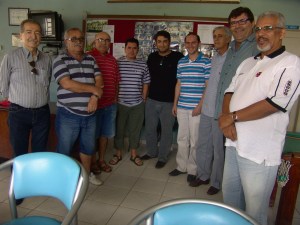 Reunião de intelectuais_Samaroni, Saracura, Baldok, Vanderlei, Robério
