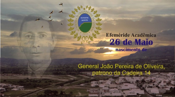 Efeméride acadêmica, 05, 26, NASCIMENTO de patrono