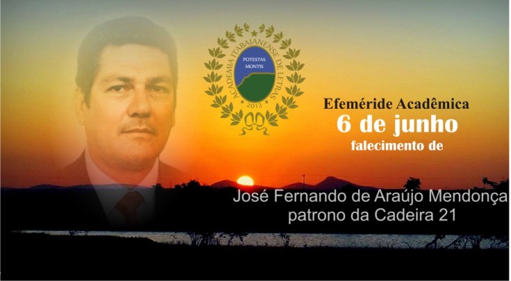 Efeméride acadêmica, 06, 06, falecimento de patrono
