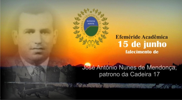Efeméride acadêmica, 06, 15, falecimento de patrono