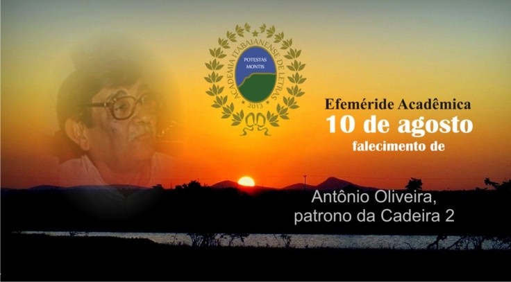 Efeméride acadêmica, 08, 10, falecimento de patrono